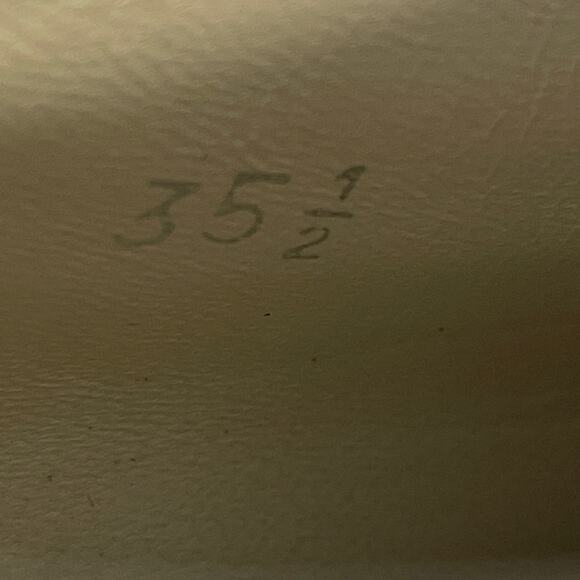 Vintage Prada Army Green Lace Up Oxford Size 35.5 - Picture 4 of 8